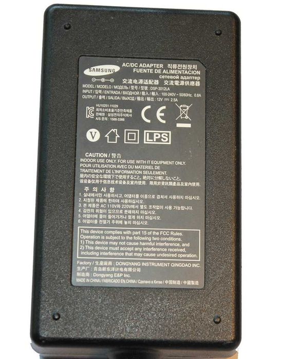 Samsung DSP-3012LA Power Adapter64750654508802120