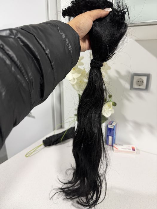 Cabelo humano preto