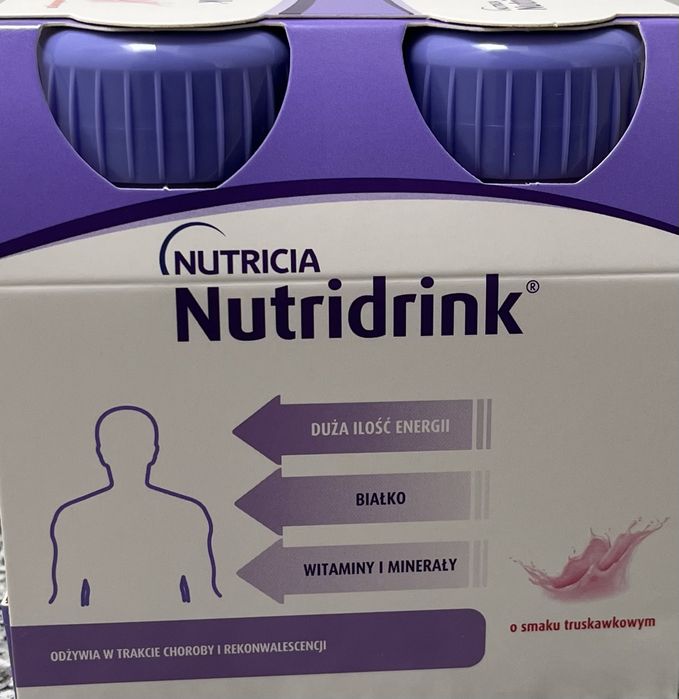 6x4x125 ml Nutridrink o smaku truskawkowym
