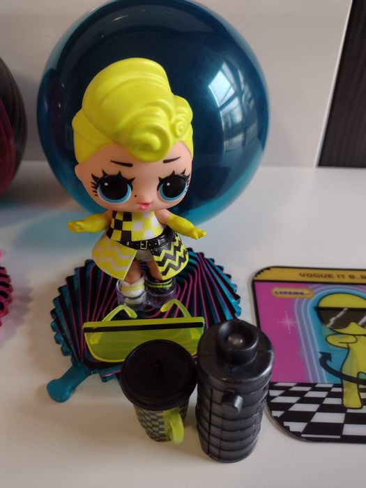 1 x laleczka l.o.l Żółta