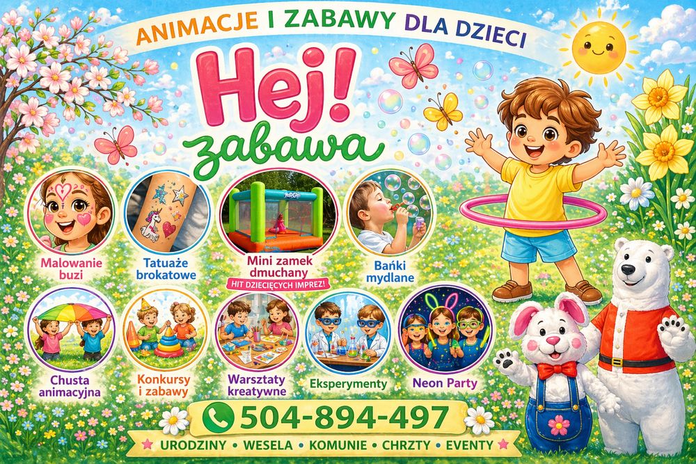 Animacje i zabawy dla dzieci