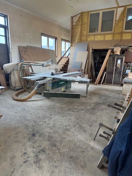 Wynajmę stolarnie z wyposażeniem, komplet maszyn Masłów k/ Kielc