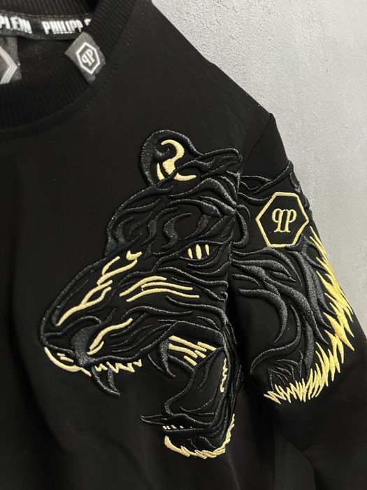 Свитшот Philipp Plein мужской реглан батник Кофта