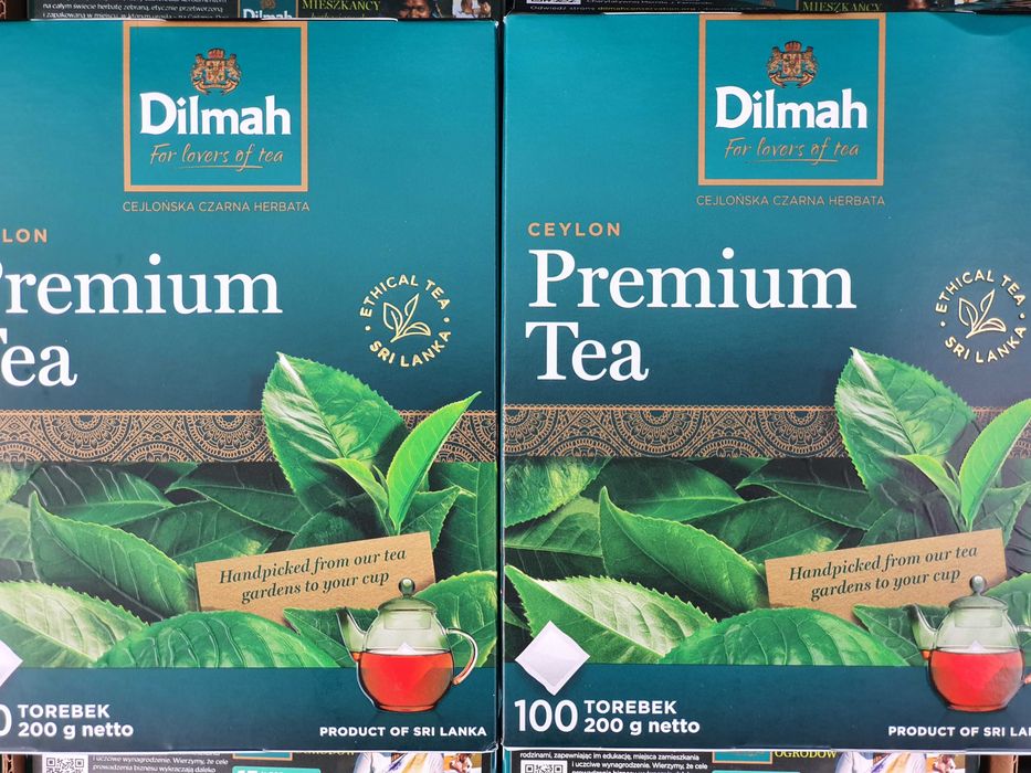 DILMAH PREMIUM TEA - herbata ceylon 100 torebek * 2g - dostępna duża ilość