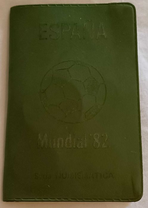 Moedas comemorativas do Mundial de Futebol de 1982 em Espanha