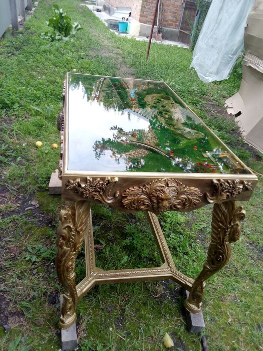 Стол из эпоксидки