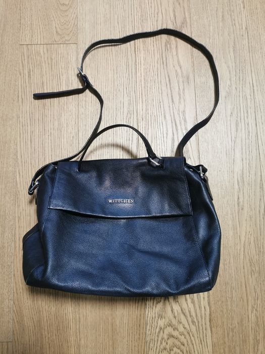 Torba A4 Wittchen Skóra Saffiano Jak Nowa