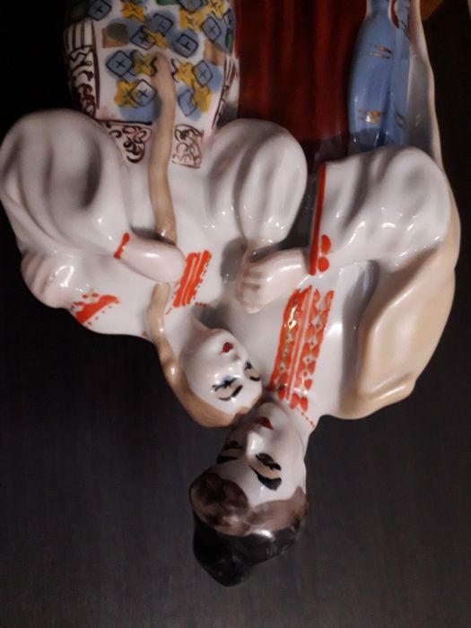 Статуэтка майская ночь. Керамічна статуетка Лисичка Полонне СССР.