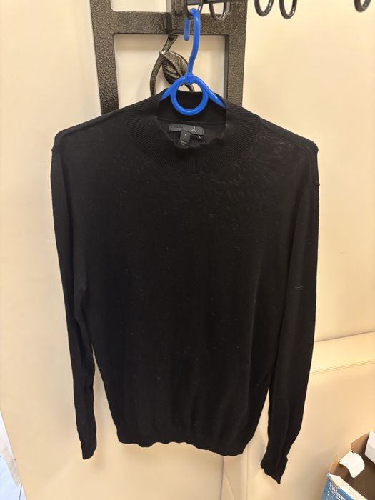 Czarny bawelniany polgolf meski asosa uniwersalny