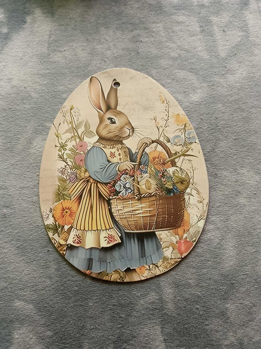 ozdoba na wielkanoc zajączek