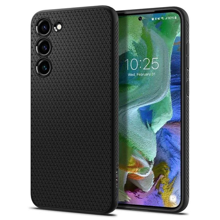 Capa SPIGEN Liquid Air para SAMSUNG GALAXY S23 PLUS matte black