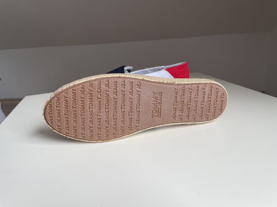 Meskie espadryle tommy hilfiger jeans tenisowki 42