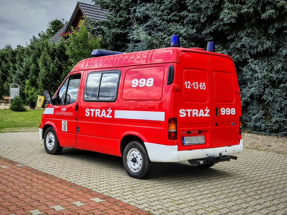 Ford Transit Straż Pożarniczy#BDB Stan#2.0benzyna#Zdrowy#Wóz Strażacki#KatB