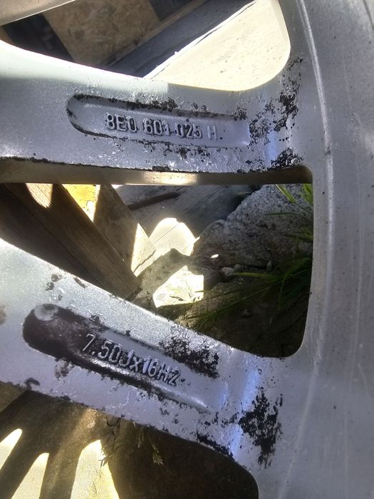 Alufelgi audi a4b6/b7  5x112