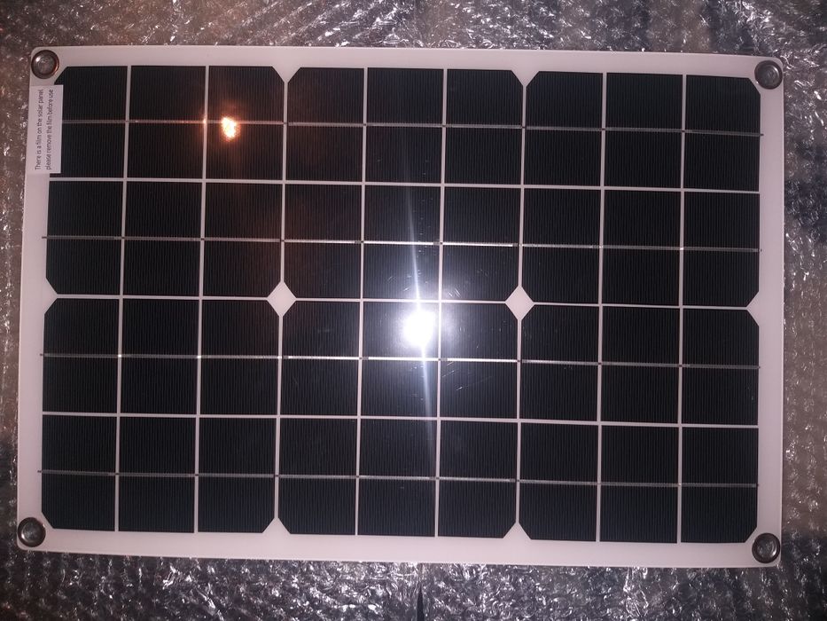 Контроллер заряда 10А и Солнечная панель 42х28см с усб