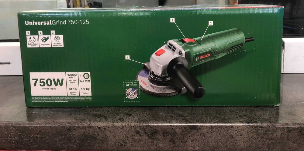 Szlifierka kątowa sieciowa BOSCH Universal Grind 750-125