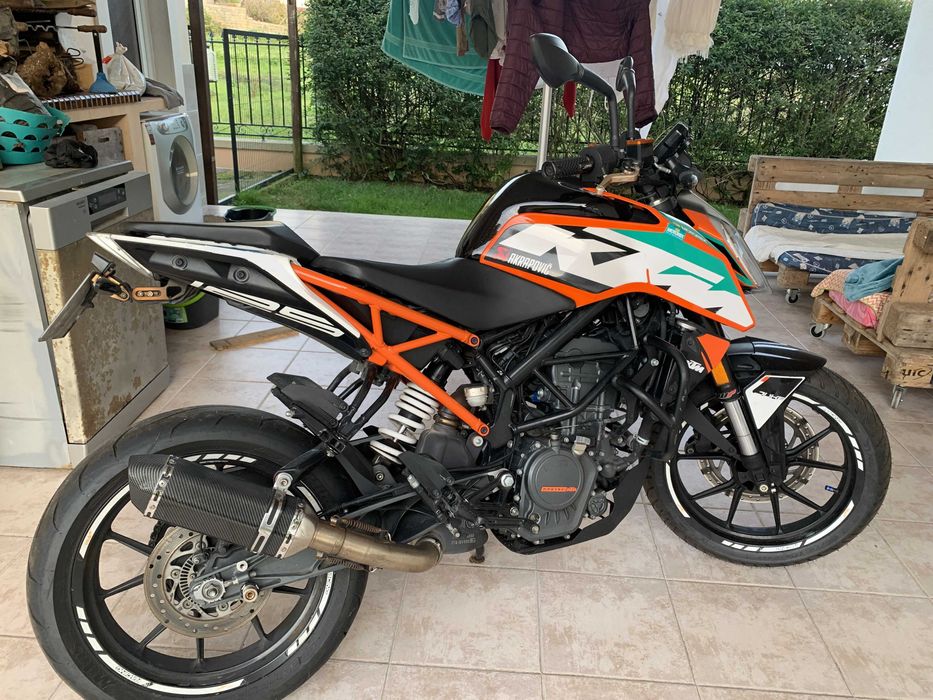 Ktm Doque 125. Revisão. Pneus novos