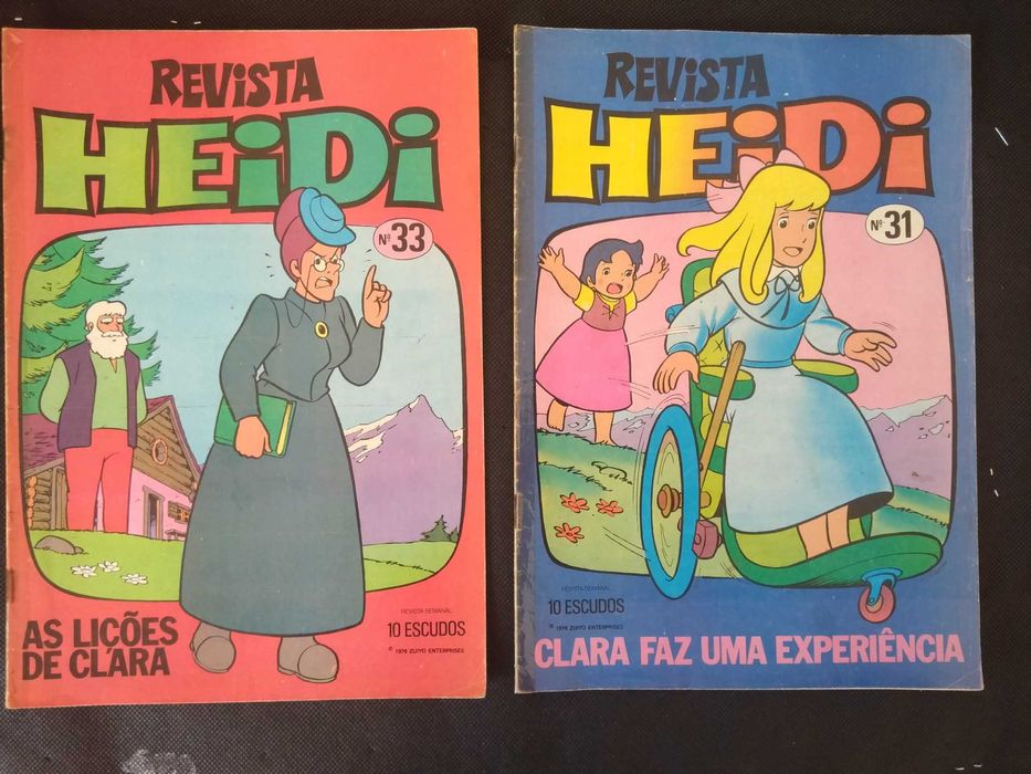 Revistas da Heidi Antigas