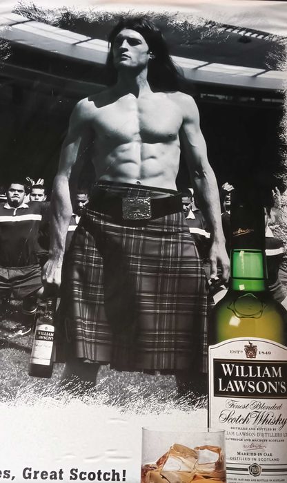 Quadro publicitário William Lawson´s