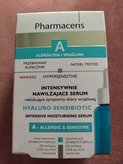 PHARMACERIS A HYALURO-SENSIBIOTIC intensywnie nawilżające serum