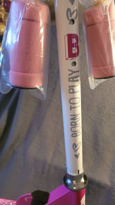 Hulajnoga Barbie 2 kołowa składana-różowa Stamp