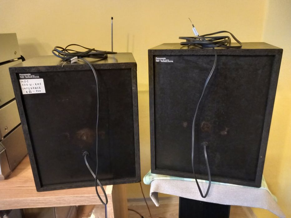 Głośniki Technics Panasonic po renowacji