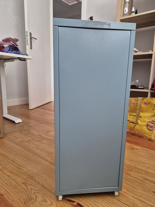 Gaveteira Metálica com Rodas IKEA Helmer – 6 Gavetas (reservado)