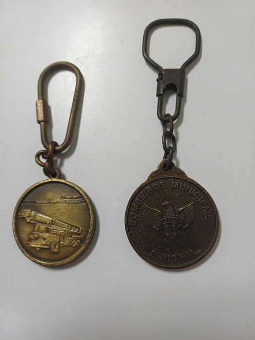 Porta-chaves sobre bombeiros 3 unidades