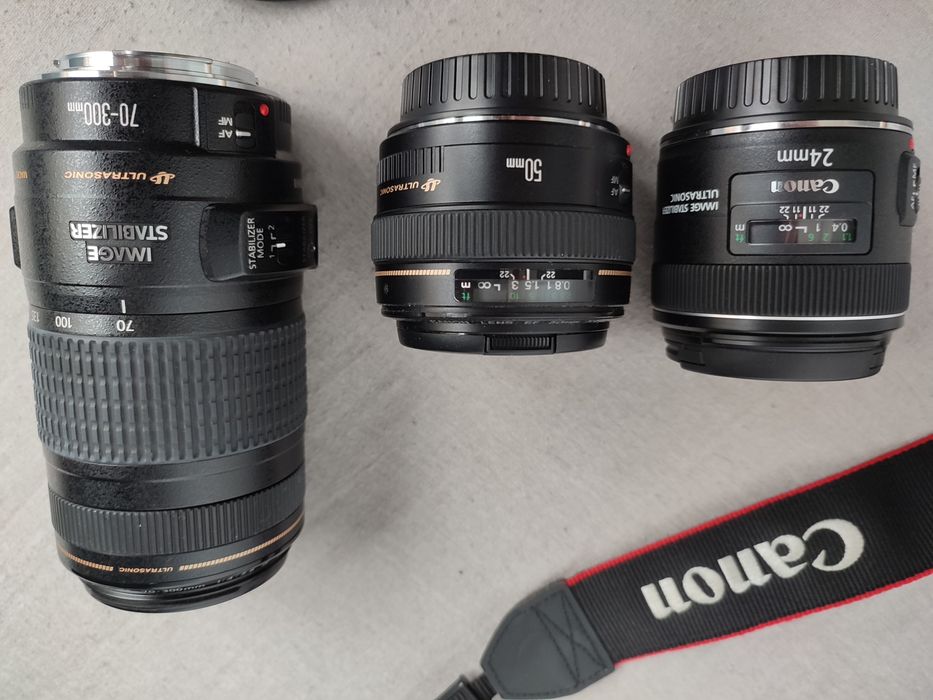Canon EOS 700D (EOS Rebel T5i)+3 кастомні об'єктиви+оригінальна сумка