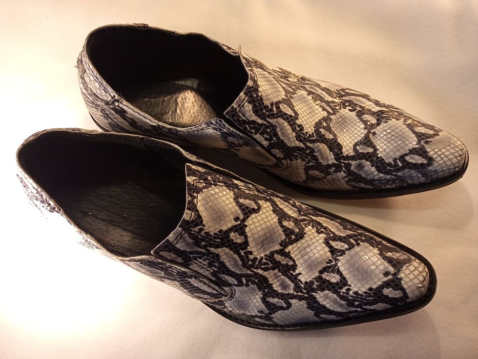 Buty kowbojki mało używane skóra 42