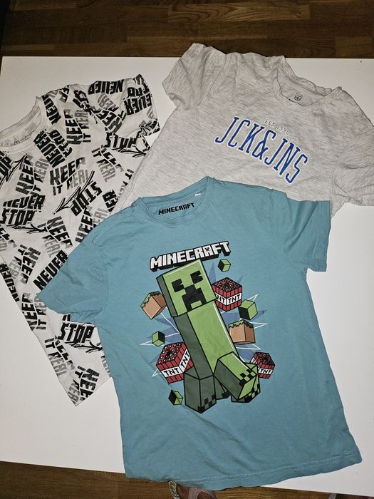 Комплект  базових футболок 8-9р.