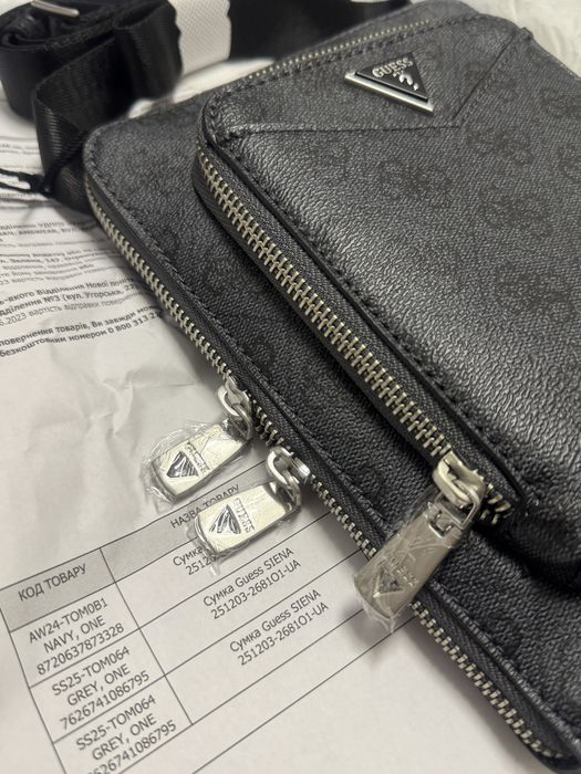 Сумка через плечо мужская GUESS SIENA