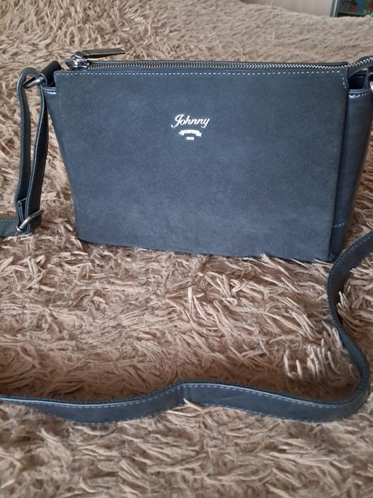 Жіноча сумка  з натуральною замшою в чудовому стані