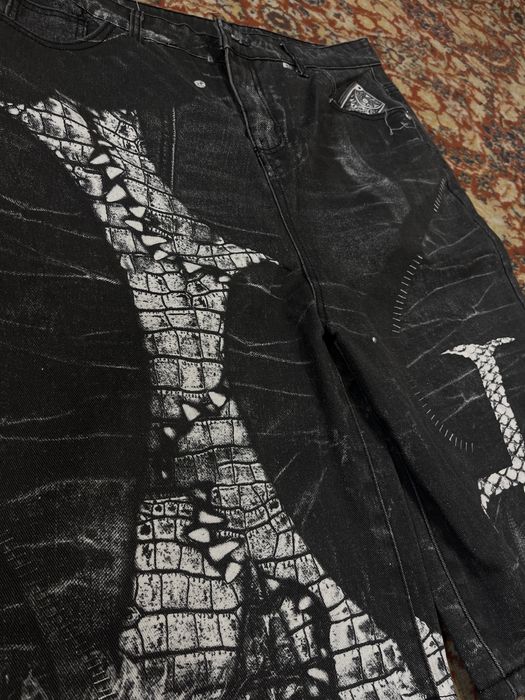 В наявності нові джинсові шорти y2k