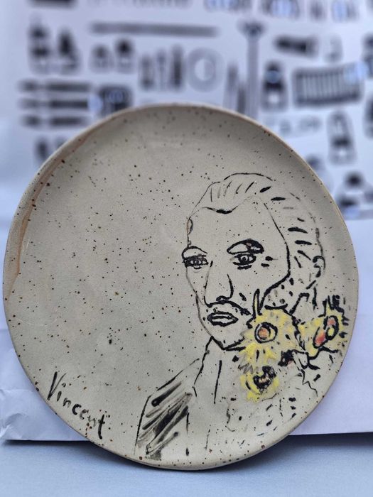 Talerzyk deserowy Van Gogh 18cm