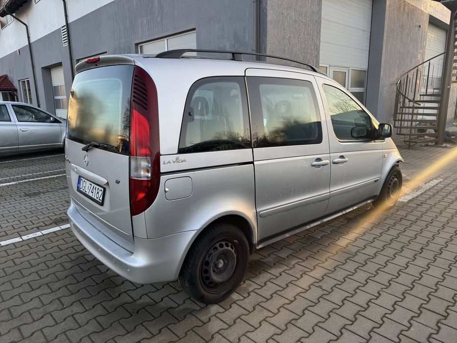 Mercedes Vaneo 1.9 benzyna 7os uszkodzona skrzynia