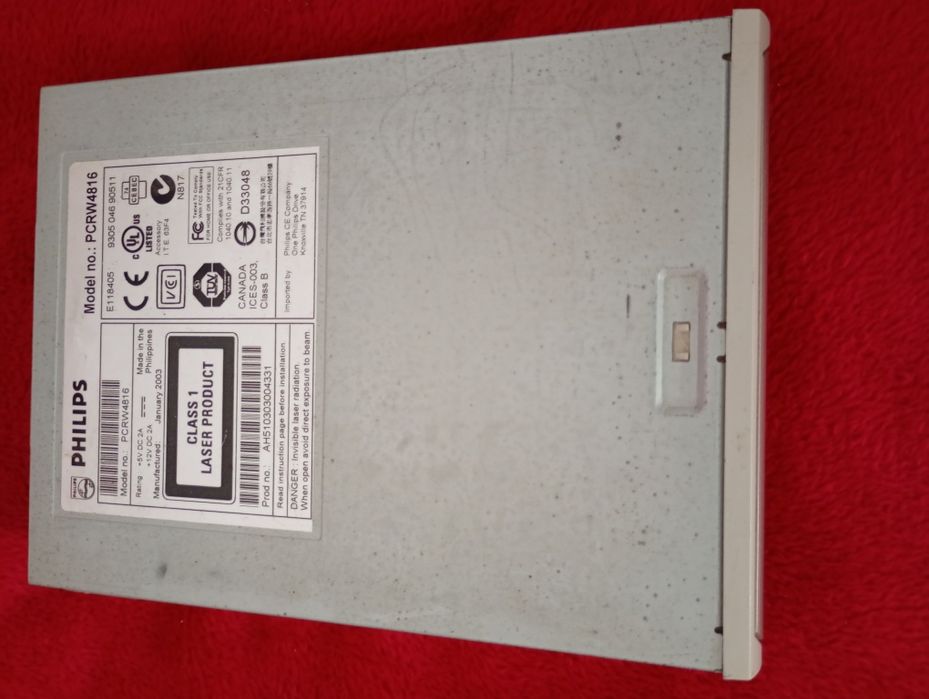 Gravador CD-RW ROM Philips