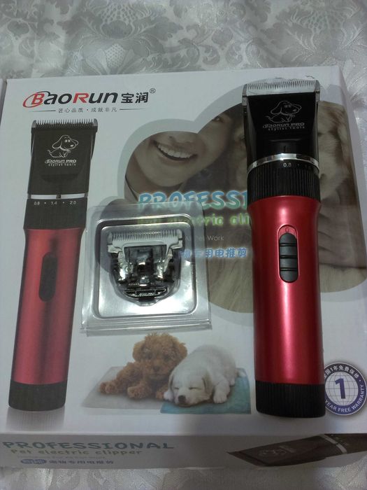 Аккумуляторная машинка для стрижки собак BAORUN P6 (7 часов работы)