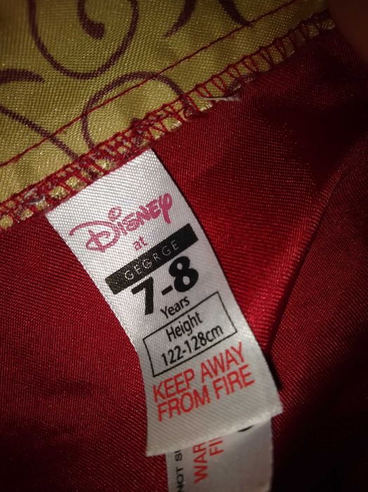Strój, przebranie, kostium księżniczka Disney rozmiar 122-128