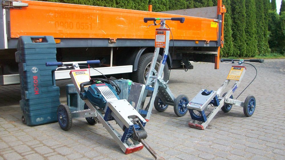 Wózek do skuwania płytek pod młot Bosch GSH16