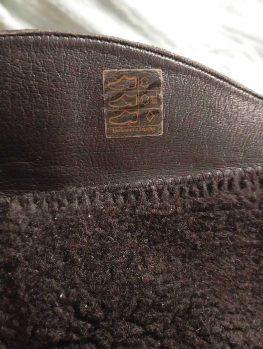 Сапожки ,чобітки зимові р.38 шкіряні