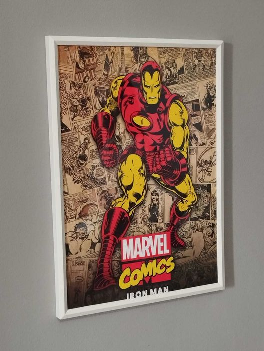 Conjunto 6 Quadros Marvel Banda Desenhada435685434129141766