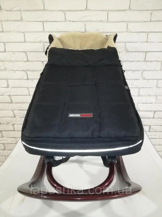 Зимовий конверт у коляску/санчата+ муфта (Польща)