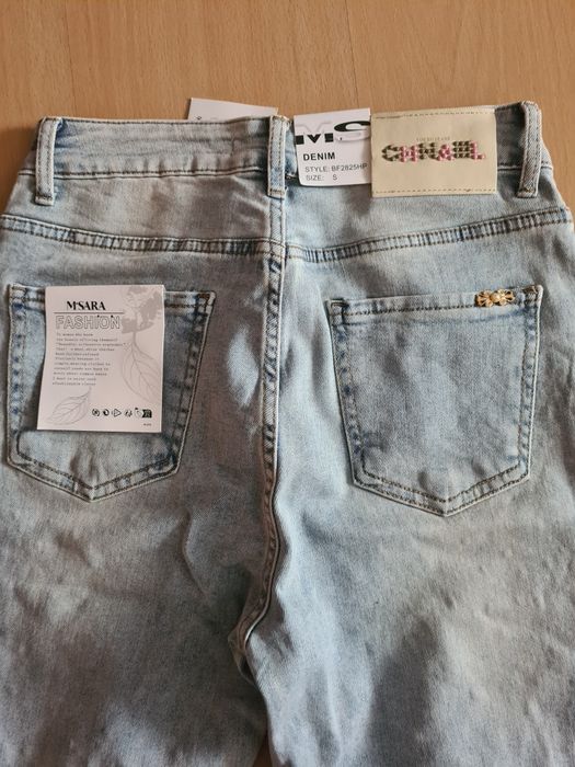 Elastyczne Jeansy MSara rozmiar S