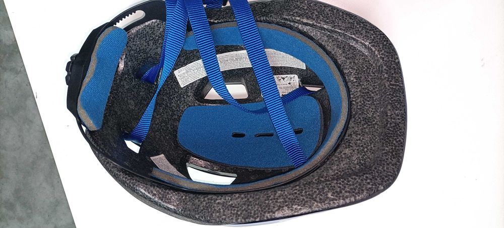 capacete azul tamanho S