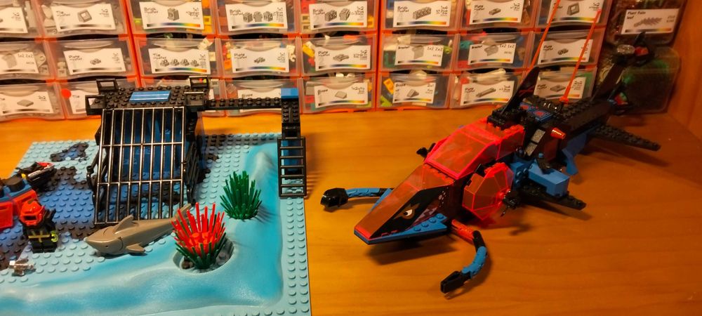 Lego 6190  Shark's Crystal Cave