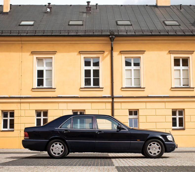 Auto do ślubu Mercedes EQS580/S600 W140