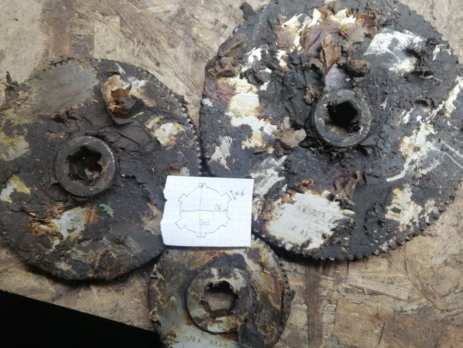 Koła zmianowe zębate tokarki frezarki