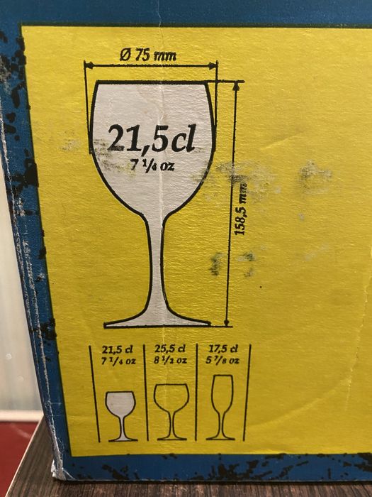 Бокали для вина 12шт.