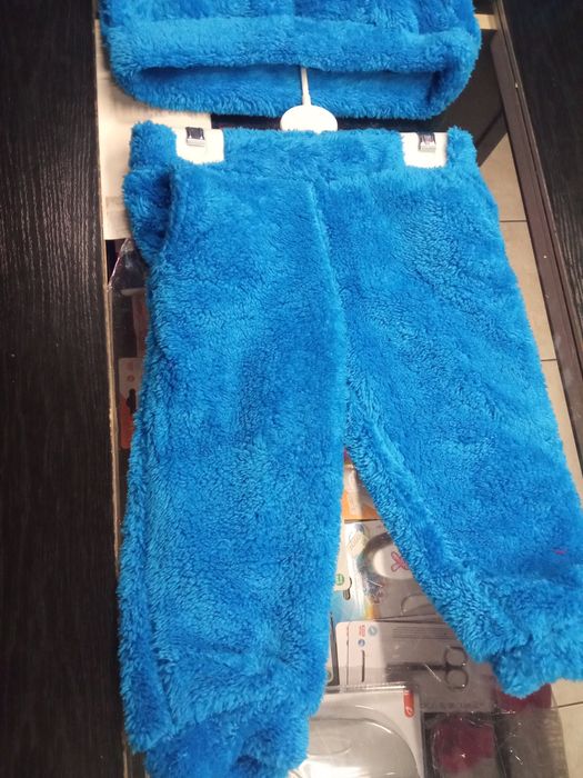 Ciepły komplet chłopięcy 80cm